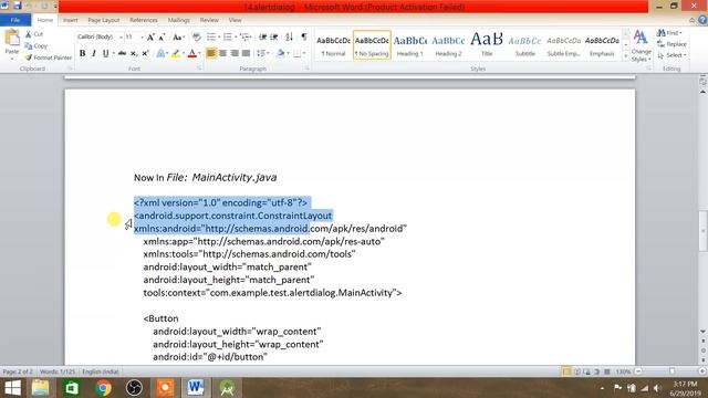 Working of Alert Dialog | ANDROID STUDIO смотреть онлайн