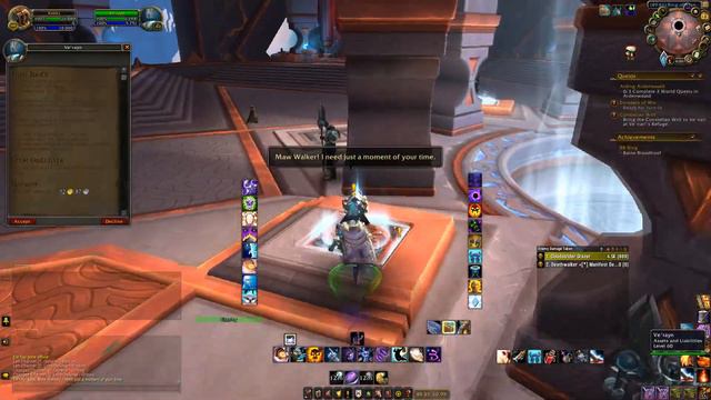 Emissary of War Weekly Dungeon Shadowlands WOW