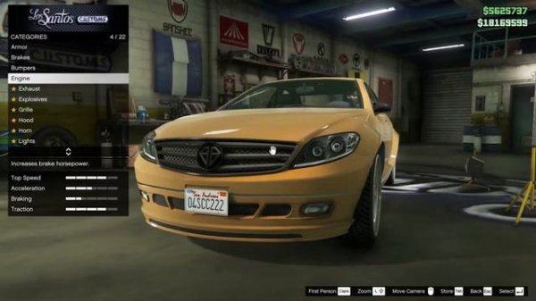 GTA V Online - Benefactor Schafter / Customization