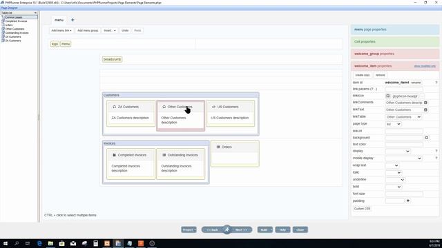 PHP Runner V10.1 - Element Types & Properties смотреть онлайн