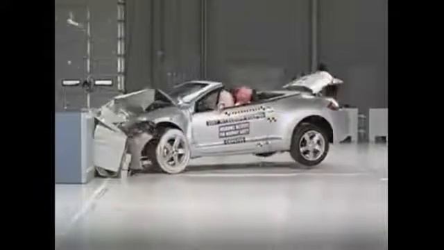 Краш тест Хаммер H3 и Митсубиши Eclipse смотреть онлайн