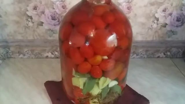 Квашеные помидоры с горчицей,стоят до следующего урожая смотреть онлайн