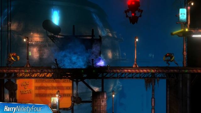 Oddworld: New 'n' Tasty - Stockyards Speed Run Walkthrough With 100% Mudokons [00:13:40]
