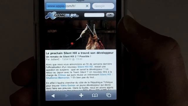 Opéra Mini sur iPhone смотреть онлайн