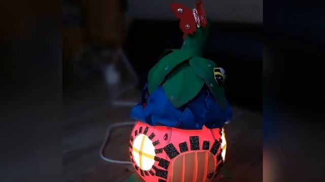 Светильник из фоамирана"сказочный домик" смотреть онлайн