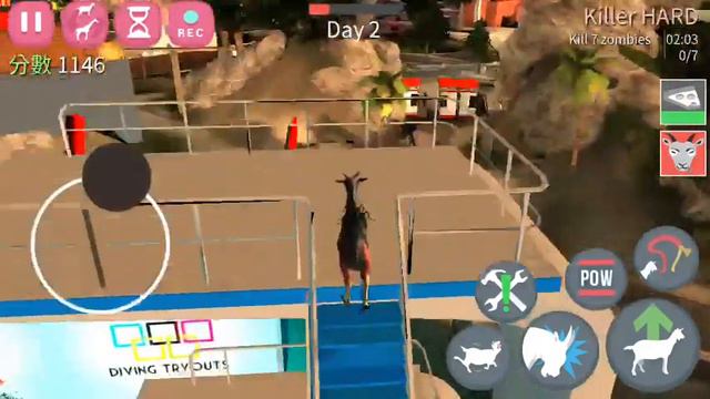Goat Simulator GoatZ gameplay смотреть онлайн