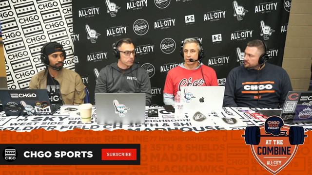 Caleb Williams, Drake Maye, & JJ McCarthy step to the podium at the NFL Combine | CHGO Bears Podcas смотреть онлайн