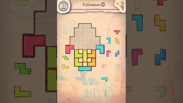 Doodle Fit 2 - UK Policeman Walkthrough смотреть онлайн