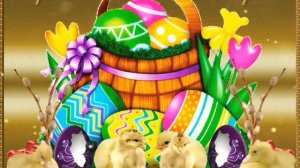 Христос Воскрес! Поздравление футаж на Пасху!