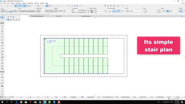 Autocad vs Archicad stair plan смотреть онлайн