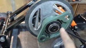 склизовая  подвеска самодельного снегохода