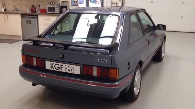 A Collectors Ford Escort XR3i With Only 35,993 Miles And Two Owners From New - SOLD!