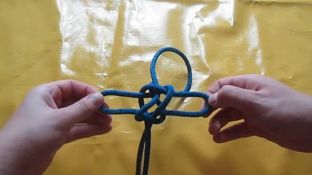 Морские узлы по Скрягину №81 Южный крест #НезатягивающиесяПетли смотреть онлайн