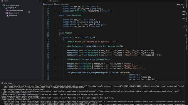 [LINQ vs SQL #4] How to do Group join in Linq C# and SQL? смотреть онлайн