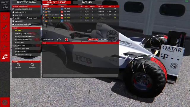 Assetto Corsa f1 2000 Mod Hockenheim Trainings Tag смотреть онлайн