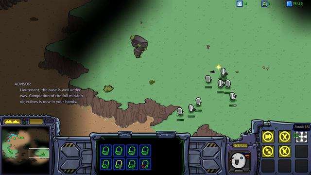 StarCraft: Cartooned (Carbot Remastered) Loomings (Precursor) Campaign Tutorial - Boot Camp смотреть онлайн
