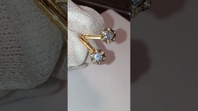 Тюльпаны СССР с бриллиантами по 0.27кт 750 Баку смотреть онлайн