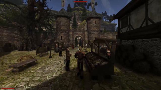 Готика 2 Ночь Ворона прохождение Лучником [2]