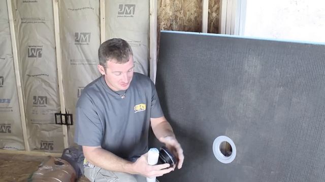 How to Build a Walk-In Shower (Part 1: Wedi Shower Pan Install) смотреть онлайн