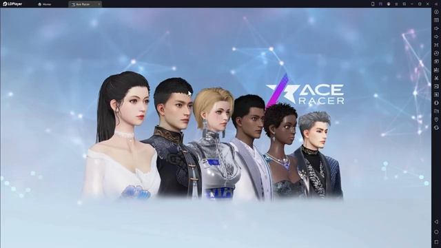 How to play Ace racer on emulator LD PLAYER 9 смотреть онлайн