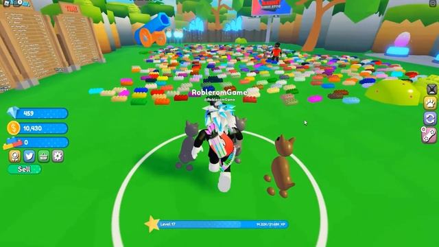 $100,000,000 ЗА 5 МИНУТ! Я САМЫЙ БОГАТЫЙ В НОВОМ СИМУЛЯТОРЕ МАГНИТА! ROBLOX Brick Magnet Simulator смотреть онлайн