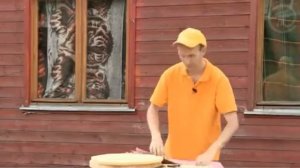 Пуф для дачи из автомобильных шин