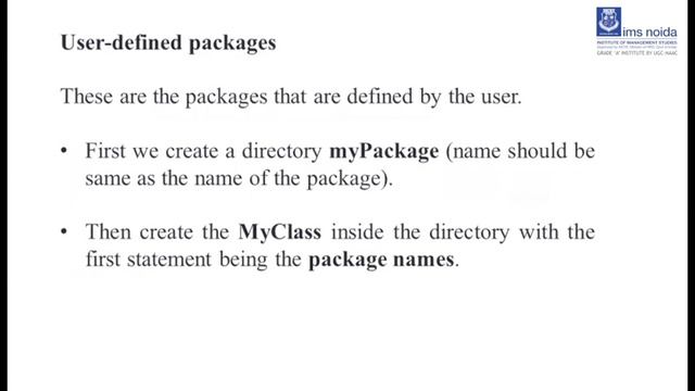 Introduction and use of Java Packages смотреть онлайн