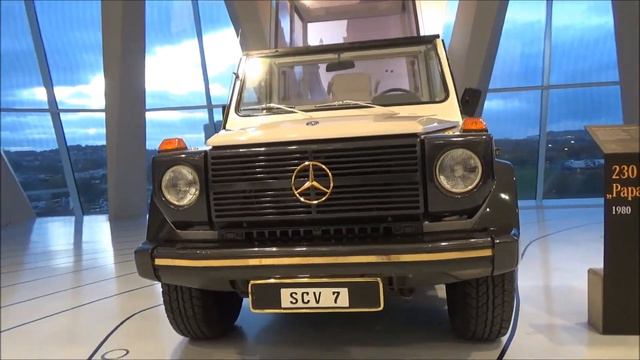 Mercedes-Benz G230 G (W460) - Papamobil - 40 Years Of G-Class - Mercedes-Benz Museum Stuttgart