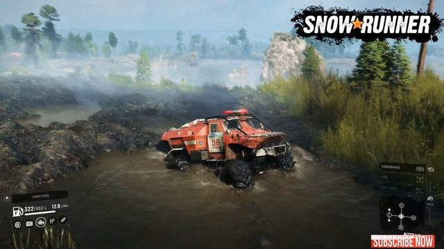 New Truck Scout Vehicle TUZ BTRGAZ - SnowRunner Console Mods Gameplay смотреть онлайн