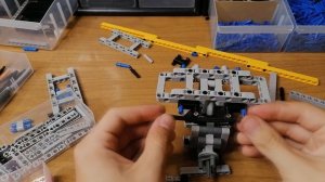 Лего техник самоделки:№40 ГАЗель 3302. Рессорная подвеска. 2 часть.