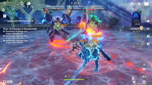 C1 Wanderer (Double Geo) & C0 Nahida Sunfire (Burgeon) | Genshin Impact | Spiral Abyss 3.4 (9 Stars смотреть онлайн