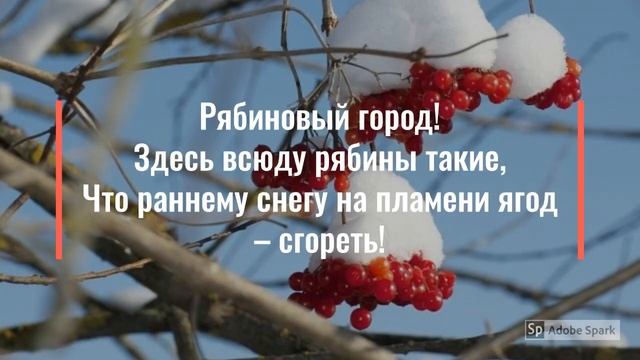 Рябиновый город смотреть онлайн