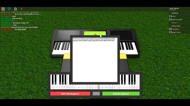 Gravity fall theme on A Roblox Piano смотреть онлайн