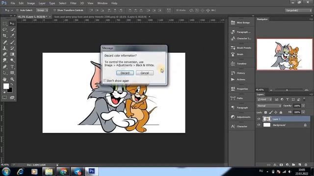 MULTFILM | PHOTOSHOP MULTFILM | PHOTOSHOPDA MULTIK DIZAYN ISHLASH | TOM VA JERRY смотреть онлайн
