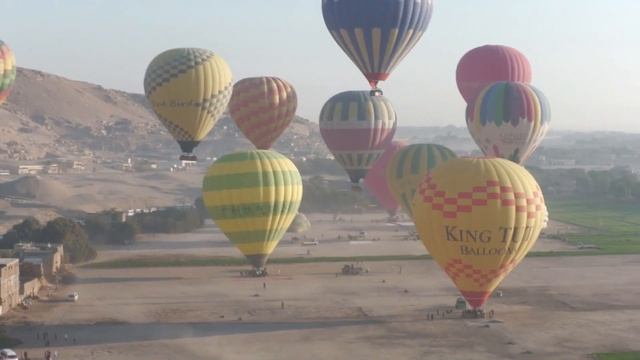 Полёт над Луксором на воздушном шаре Окончание круиза по Нилу смотреть онлайн