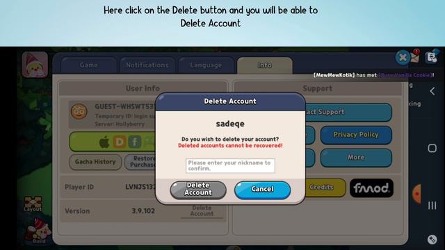 How to Permanently Delete Cookie Run Kingdoms account смотреть онлайн