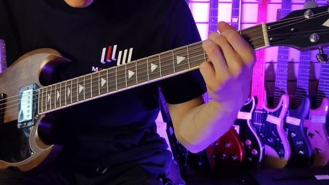 Крутая электрогитара Prodipe JMFGS300BRNC GS300 | обзор от MAJOR MUSIC (не хуже Gibson SG) смотреть онлайн