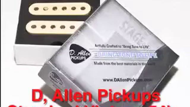 D. Allen Standard Vintage 54's Strat pickups (soundclips 2) [Fender Squier Bullet Strat] смотреть онлайн