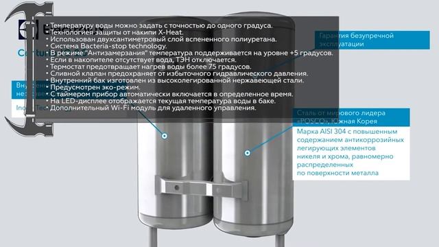 Электрический водонагреватель Electrolux EWH 50 Centurio IQ 2.0 смотреть онлайн