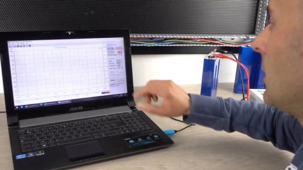 LiFePO4 prismática China AllExpress (Test ZKE EBC-A20)