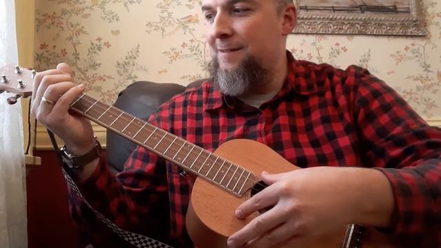nylon strings vs steel strings. baritone ukulele vs tenor guitar смотреть онлайн