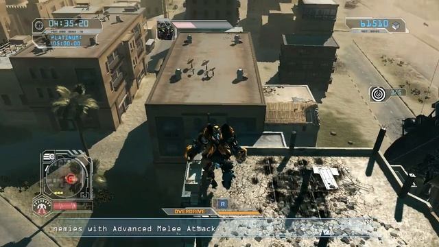 Transformers 2 Revenge Of The Fallen The Game(PC) Autobots Cairo City Devastator Inbound смотреть онлайн