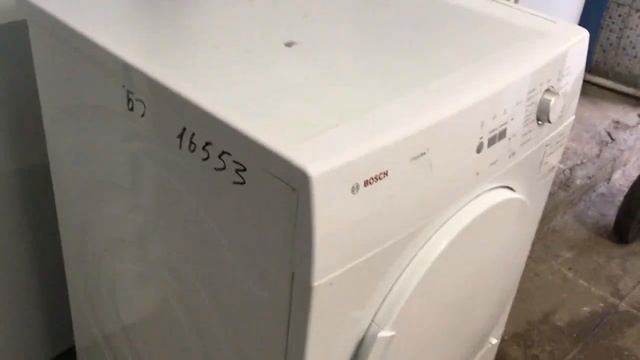 Сушильная машина BOSCH WTC84102OE/12 смотреть онлайн
