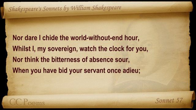 Sonnet 057 by William Shakespeare смотреть онлайн
