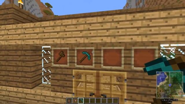 HELPFUL VILLAGERS MOD MINECRAFT 1.7.10 | Aldeanos humanos, inteligentes, trabajadores y guerreros смотреть онлайн