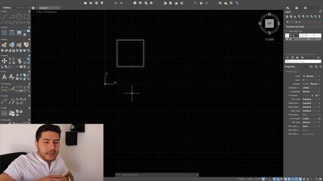 TUTORIAL DE AUTOCAD PARA PRINCIPIANTES - 7 COMANDOS QUE DEBES DE CONOCER смотреть онлайн