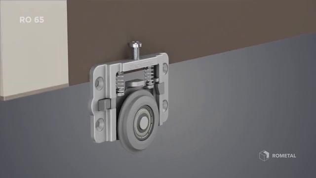 RO 65 Rometal - Sistema de sustentação na base para armários de grande porte. смотреть онлайн