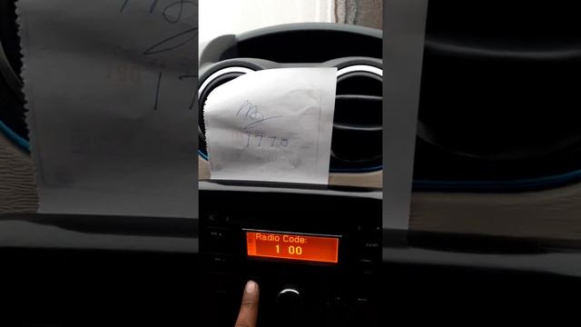 Duster or Terrano Radio code смотреть онлайн
