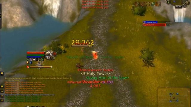 World of Warcraft - Retribution Paladin Patch 5.0.4 - PvP (Arathi Basin) смотреть онлайн