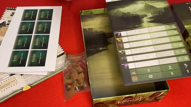 UNBOXING - KEMET EL LIBRO DE LOS MUERTOS (EXPANSIÓN) смотреть онлайн